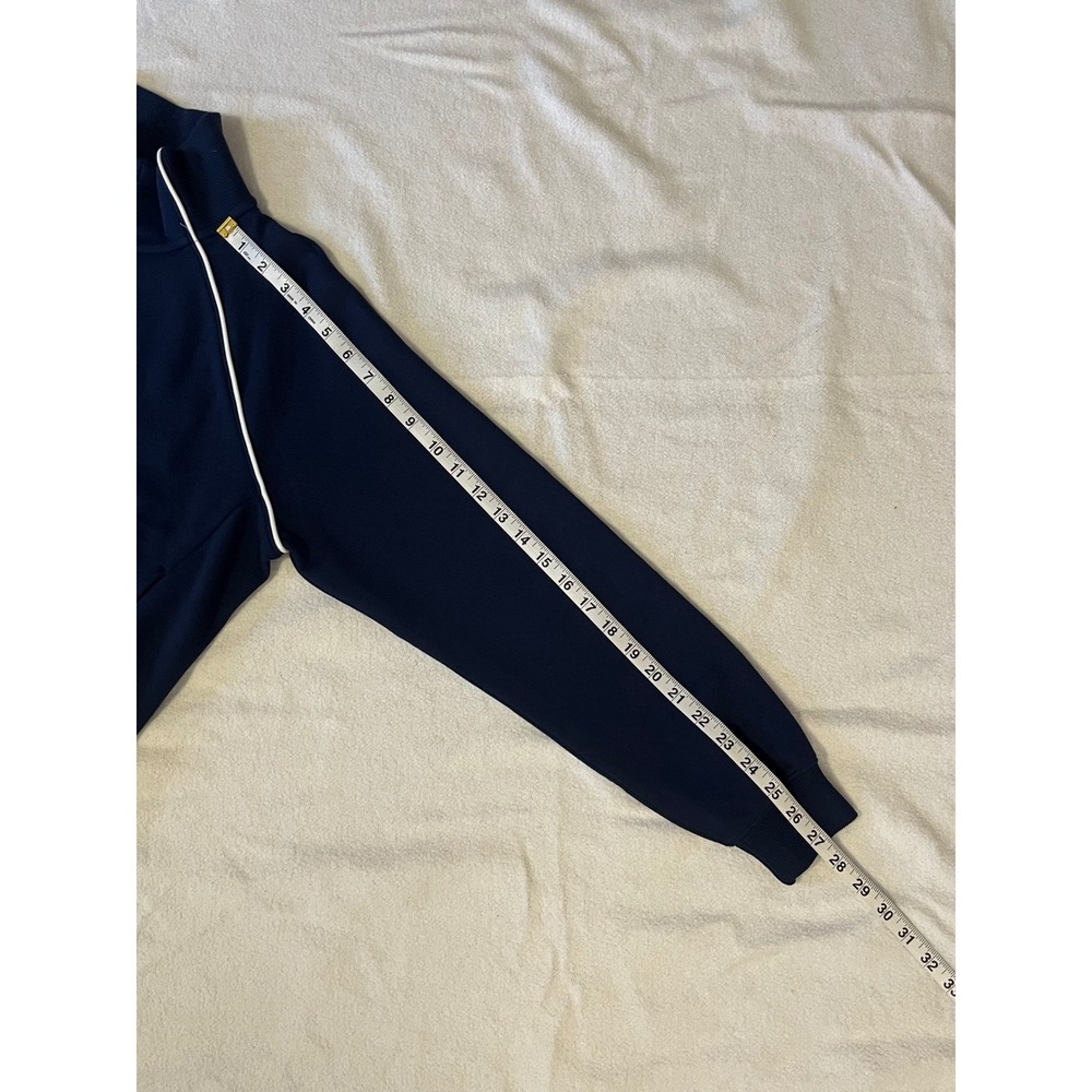 NWT Spanx AirPique Jacket Womens S Navy Travel Essentials Full Zip Athleisure - Picture 10 of 10